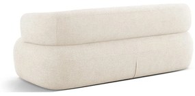 Beżowa sofa z materiału bouclé 178 cm Jenny – Micadoni Home