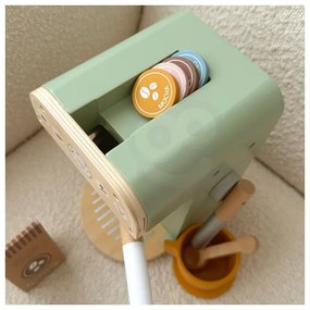 Woopie green drewniany ekspres do kawy 25 el cukiernia barista