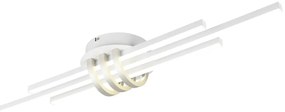 Biała lampa sufitowa LED 18x81 cm Cinto – Trio