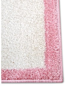 Biało-różowy dywan dziecięcy 120x170 cm Bouncy – Hanse Home