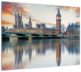 Obraz - Houses of Parliament w Londynie (70x50 cm)