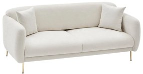 Biała rozkładana sofa 210 cm Simena – Balcab Home