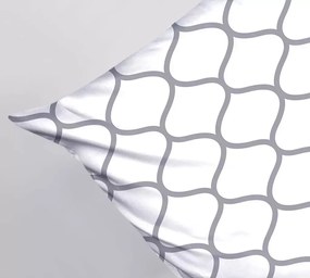 Pościel Bawełniana Greno Premium Decor 140x200 szara GRENO