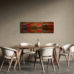 Obraz - Miejsce do letniego pływania (z zegarem) (90x30 cm)