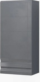 Szafka łazienkowa antracyt wysoki połysk 36.4x23.5x77 fredd