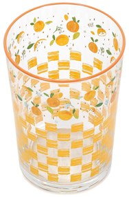 Duża szklanka w owocowy wzór, 510 ml