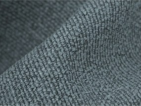 Niebieski narożnik z materiału bouclé (prawostronny/z szezlongiem) Aloha – Makamii