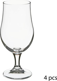 Pokale do piwa, kieliszki typu Tulip, 4 szt. 370 ml