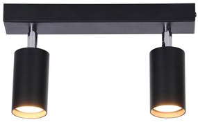 Czarne reflektorki na listwie - S890-Alekiv