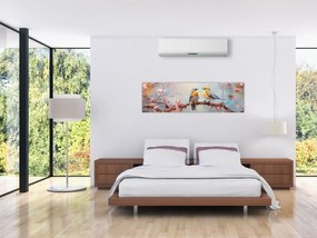 Obraz - Gołąbki (170x50 cm)