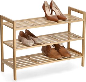 Bambusowa półka na buty, 70 x 26 x 50 cm
