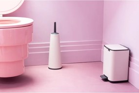 Biały stalowy kosz na śmieci z pedałem 4 l Bo – Brabantia