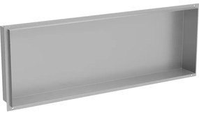 Mexen X-Wall-NR półka wnękowa bez kołnierza 90 x 30 cm, inox - 1911903010