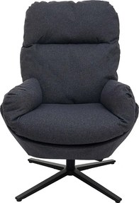 Leżanka + taboret obrotowy MCW-L12,  ciemnoszary