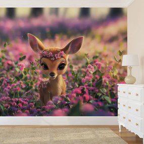 Fototapeta - Urocza sarna (196x136 cm)