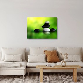 Obraz na szkle - Kamienie do relaksu (70x50 cm)