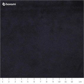 Ciemnoniebieska aksamitna sofa 160 cm Vienna – Cosmopolitan Design