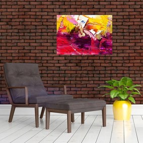 Obraz abstrakcji - malarstwo (70x50 cm)