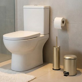 Kosz łazienkowy STEG z wolno opadającą pokrywą, wyciągany pojemnik, 3 l