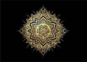 Obraz na szkle - Mandala bogactwa (70x50 cm)