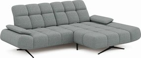 Elegancki narożnik MORENO S z funkcją w tkaninie ARAGON 93 WERSAL