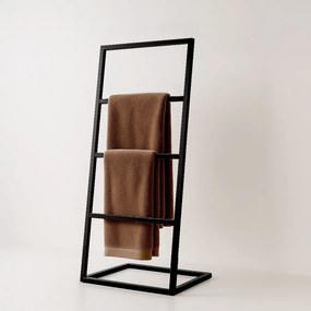 Nowoczesny wieszak stojący Edge Black
