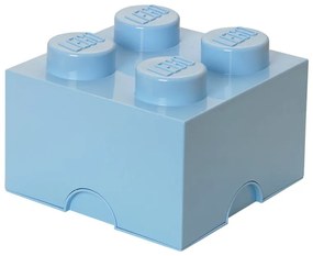 Jasnoniebieski pojemnik kwadratowy LEGO®