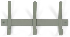 Zielonoszary metalowy wieszak ścienny Dexter – Spinder Design