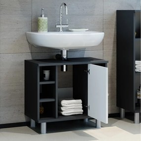 Szafka pod umywalkę antracyt 60x32x54 fynn