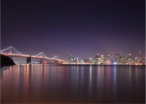 Obraz na szkle przedstawiający San Francisco, Kalifornia (70x50 cm)