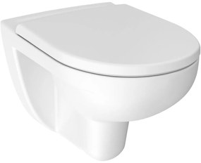 JIKA H8663850000001- Wisząca miska WC + deska sedesowa LYRA duroplast/biała