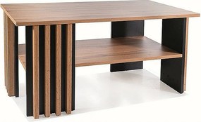 Ława EVITA 100x60 dąb artisan/czarna