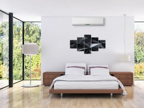 Obraz - Abstrakcja geometryczna (125x70 cm)