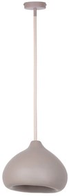 Lampa wisząca MAURO S 26cm, kolor taupe, lampa wiszaca do sypialni