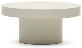 Okrągły betonowy stolik ogrodowy ø 90 cm Aiguablava – Kave Home