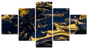 Obraz abstrakcji (125x70 cm)