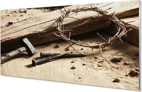 Szklany Panel Atrybuty Męki Pańskiej