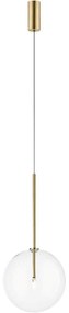 Zuma Line P0606-01B-2GAC - Lampa wisząca na lince MILAN 1xG4/2W/230V złota