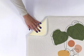 Dywanik łazienkowy Dywanik łazienkowy Koty monstera