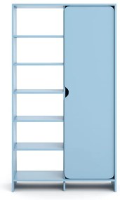 Niko szafa z półkami Baby Blue