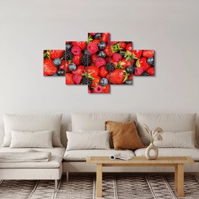 Obraz - Ładunek owoców (125x70 cm)