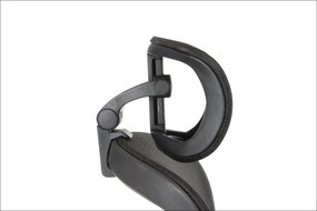 Fotel biurowy TREX czarny/aluminium STEMA