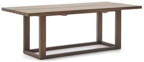 Stół z litego drewna tekowego 100x220 cm Sashi – Kave Home