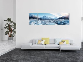 Obraz - Formacje lodowcowe (170x50 cm)