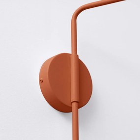 Kinkiet do kontaktu w kolorze terakoty Zylo – Nice Lamps