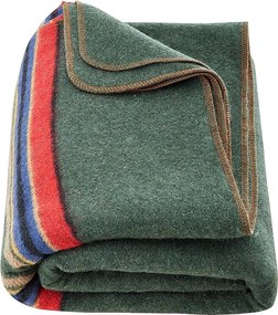 Wełniany Koc Kempingowy SucceBuy, 162,56 cm x 223,52 cm, Ciepły na Wędrówki, Podróże, Biwak, Tekstura