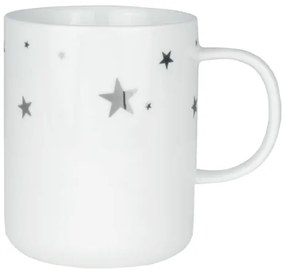 Räder Biały porcelanowy kubek SILVERSTAR