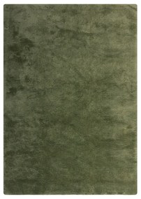 Ciemnozielona syntetyczna skóra 160x230 cm Faroe Wool Look Fur – Flair Rugs