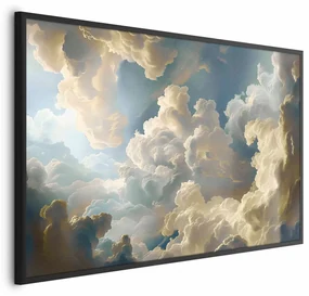 Plakat Słońce i cienie 60x40 cm z ramą czarną bez marginesu ARTGEIST B