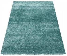 Dywan shaggy Brilliant morski pastelowy  280 cm x 370 cm
